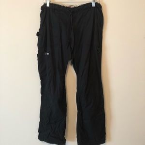 Grey koi scrub pants